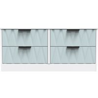 Ready Assembled 2 U Washington 4 Drawer Bed Box (Ready Assembled) in Duck Egg Blue