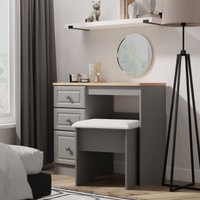 Ready Assembled 2 U Surrey Stool (Ready Assembled) in Grey