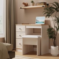 Ready Assembled 2 U Surrey Stool (Ready Assembled) in Taupe