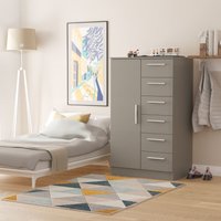 2 U Trent 1 Door 5 Drawer Robe