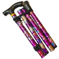 Collapsible Adjustable Height Walking Aid Ambulation Aid Durable Mobility & Support Walking Stick