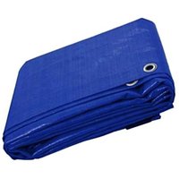 Pack 2 Waterproof Heavy Duty 130GSM Multifunctional Quality Cover Tarp Eyelets