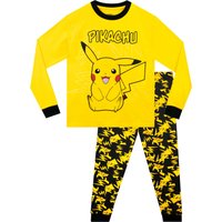 Pokemon Pikachu Pyjamas in Yellow | Size: 10-11 Years