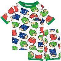 PJ Masks Boy's All Over Print Short Snuggle Fit Pyjamas | Size: 6-7 Years