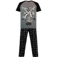 Star Wars Men's May The Force Be With You Pyjamas in Black | Size: Medium