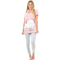 Disney Women's Aristocats Marie Pyjamas in Pink | Size: Large