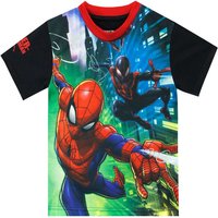 Marvel Boy's Spiderman T-Shirt in Black | Size: 2-3 Years