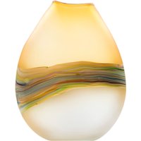 Voyage Maison Lucius Hand-Blown Glass Vase in Tangerine
