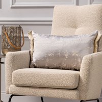 Orta Abstract Fringed Cushion cm x 60 cm