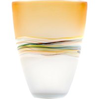 Voyage Maison Marcellus Hand-Blown Glass Vase in Tangerine