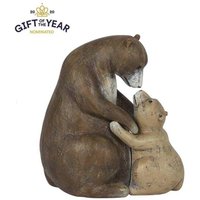 KDMD I Love You Beary Much Ornament in Grey