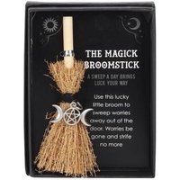 Triple Moon Mini Magick Broomstick