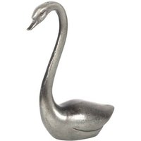 KDMD Women's Metal Swan Ring Holder in Silver
