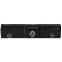 Pentagram Wooden Pepper Incense Box Set