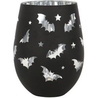 KDMD Bat Stemless Wine Glass in Black