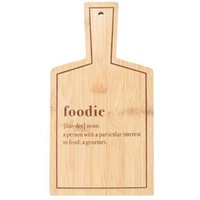 Foodie Bamboo Serving Board