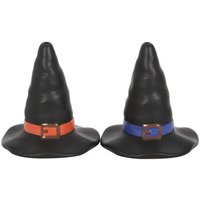 KDMD Witch Hat Salt & Pepper Shakers in Black