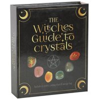 KDMD The Witches Guide to Crystals Gift Set in Black