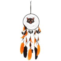 KDMD Black Cat Halloween Dreamcatcher
