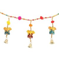 Hanging Ganesh Garland Beads & Bells