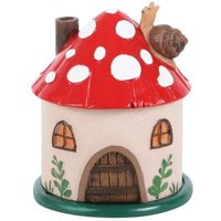 Mushroom House Resin Incense Cone Burner