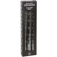 Set 3 Magic Pentagram Taper Candles