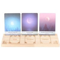 Natural Past Present Future Tarot Card Stand
