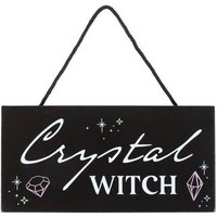 Crystal Witch Hanging Sign