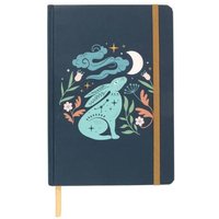 KDMD Midnight Hare A5 Notebook in Teal