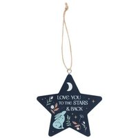 Love You to Stars & Back Hare Hanging Decoration