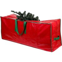 Shatchi Christmas Tree Storage Bag - Stores Up To 8.5Ft Artificial Xmas Tree in Red