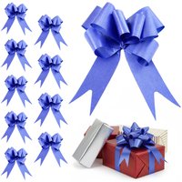 Shatchi 40pcs Navy Blue 50mm/5cm Pull Bows Gift Wrap & Hampers in Dark Blue