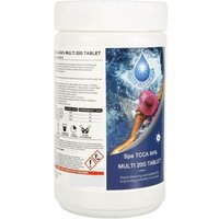 BLUE SPARKLE Chlorine 4 1 Dispenser Multifunction Tablets Stabiliser Algaecide & Clarifier Hot Tubs & Pools