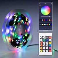 20M RGB+W LED Strip Rope Light Battery USB Operated Remote & App Controlled Functions