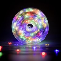 Shatchi 10m/100LEDs String Lights 8 Modes Auto Timer Fairy Lights - Flexible Indoor/Outdoor Decorations | Size: 1 Pack