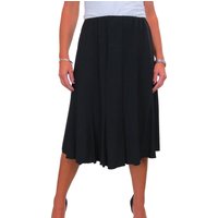 26" Elasticated Soft Flared Midi Skirt