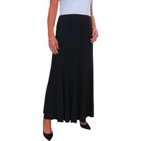 Panelled 38" Elastic Waist Maxi Skirt