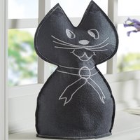 2 x Cat Shaped Moisture Absorbers Reusable & Portable Natural Clay Dehumidifiers Home or Car Prevent Damp & Condensation