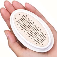 Set 2 Foot Files Egg Shaped Dead Skin & Callus Remover Pedicure Tool