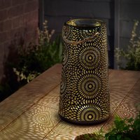 Solar Powered Muscat Gaden Lantern Silhouette Effect