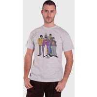 Submarine Cartoon T Shirt Grey