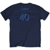 News World Vintage Logo 40 Years T Shirt
