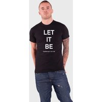 Let It Be text T Shirt