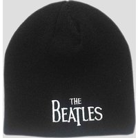 Beatles Classic Drop T Beanie Hat in Black