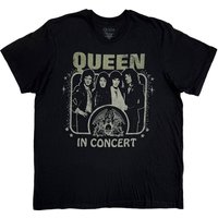 Queen In Concert T-Shirt in Black | Size: Medium