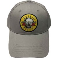 Guns N Roses Circle Logo Strapback Baseball Cap in Grey