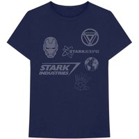 Iron Man Stark Expo Logo T Shirt