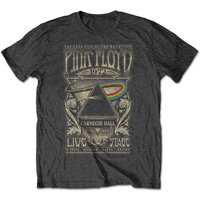 Carnegie Hall Poster Band Logo T Shirt Grey