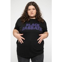 Classic Wavy Vintage Band Logo T Shirt
