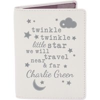 Twinkle Twinkle Cream Passport Holder